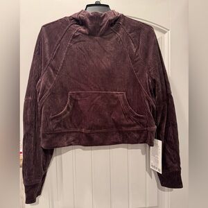 Lululemon NWT scuba - velvet cord XS/S